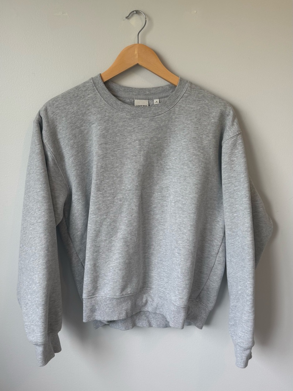 ARITZIA SWEATFLEECE PERFECT FIT CREWNECK